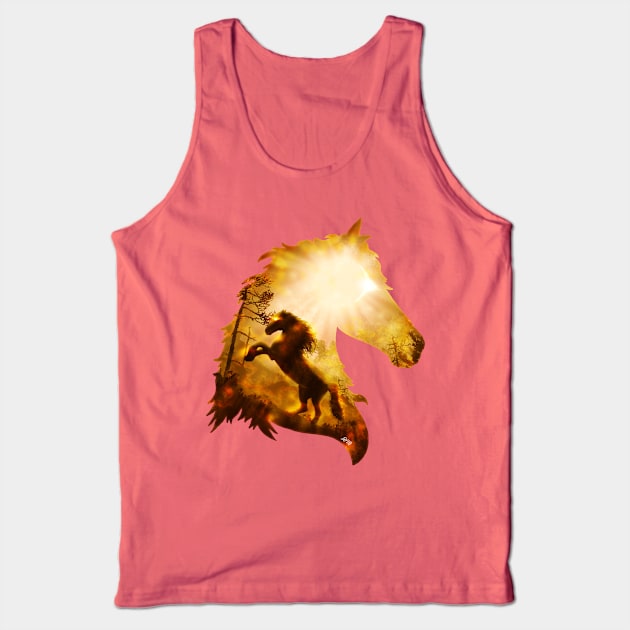 Wild Spirit Tank Top by DVerissimo